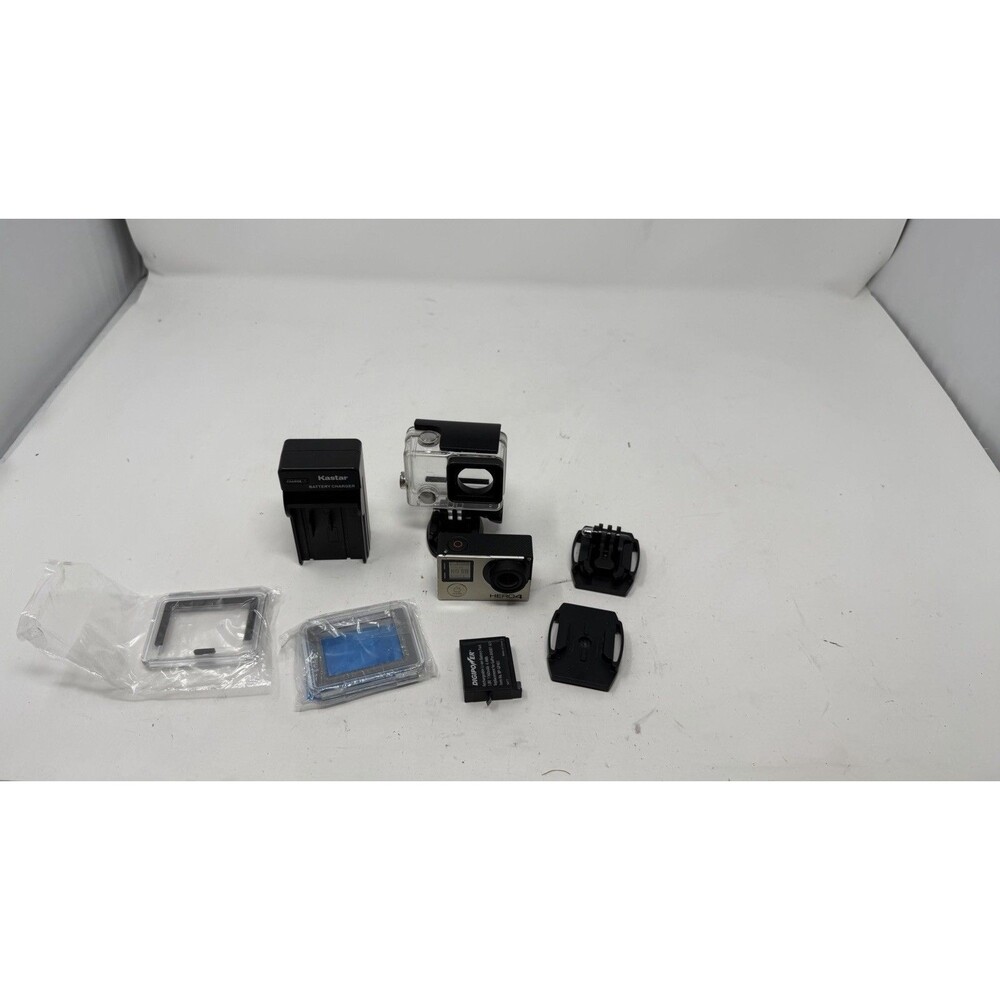 GoPro HERO4 Silver Action Camera 4K Ultra HD Touch Screen Waterproof Tested